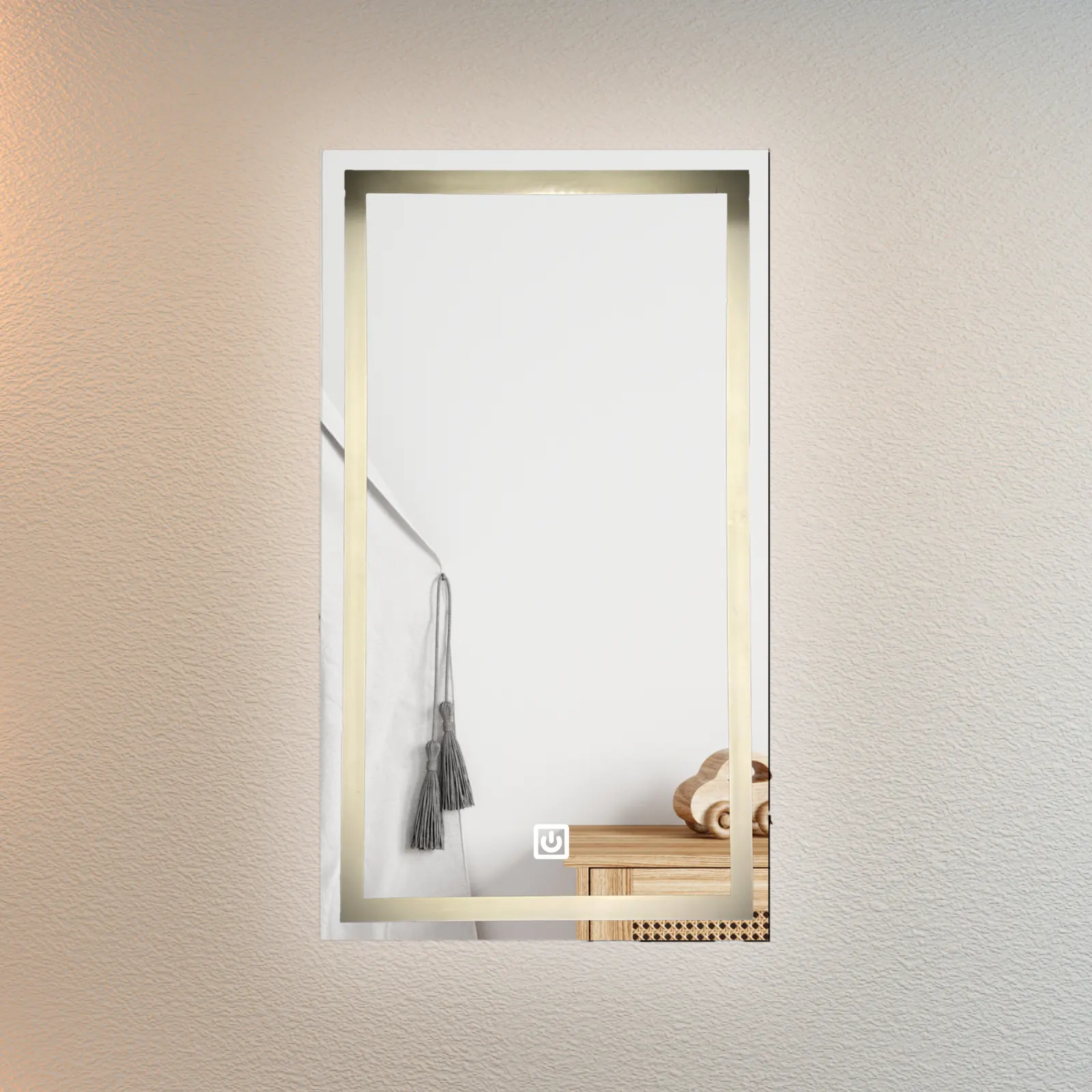 Render katalog Cermin LED Rectangle Putra Glass